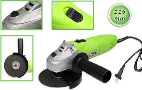 Smerigliatrice-Angolare-580-Watt-Disco-115mm-Flex-Per-Sgrossare-Smerigliare-230v