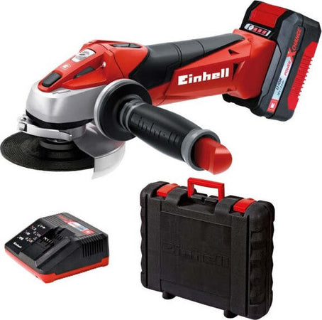 Smerigliatrice-Angolare-A-Batteria-Litio-18v-Einhell-Te-ag-18-Li-Kit-Flex-115mm