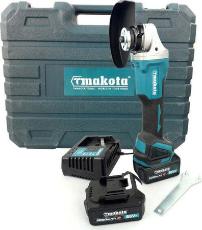 Smerigliatrice-Angolare-Flex-100---125mm-A-Doppia-Batteria-20v-5ah-8500rpm