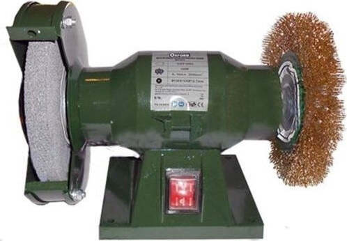 Smerigliatrice Mola Da Banco 150mm Moletta Combinata Con Spazzola 150w Fai da te/Utensili elettrici e a mano/Utensili elettrici/Smerigliatrici/Smerigliatrici da banco Trade Shop italia - Napoli, Commerciovirtuoso.it