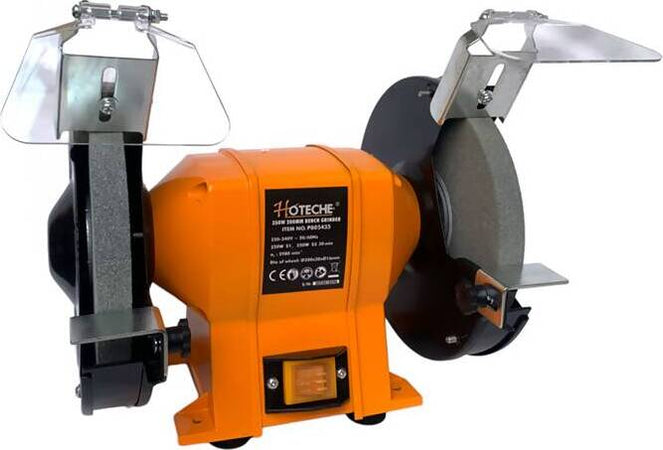 Smerigliatrice-mola-da-banco-350w-2-dischi-pietre-200mm-professionale