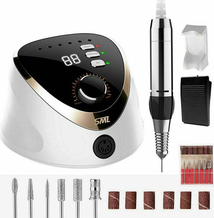 SML m12 Fresa per unghie 35000 giri professionale RICOSTRUZIONE UNGHIA GEL MANI Bellezza/Manicure e pedicure/Strumenti e accessori/Frese per unghie Zencoccostore - Formia, Commerciovirtuoso.it