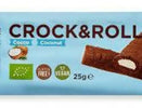 Snack croccante crock&roll biologico vegano e gluten free con crema al cocco bem 25g