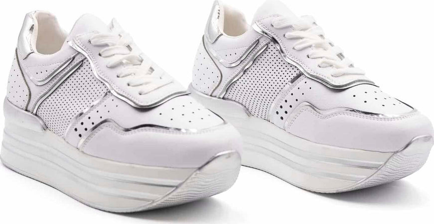 Sneakers Donna Plateau Maxi Scarpe da Ginnastica con Zeppa Lacci Suola in Gomma Scarpe Fashion Donna Casual Moda/Donna/Scarpe/Sneaker e scarpe sportive/Sneaker casual Starbag - Gaeta, Commerciovirtuoso.it