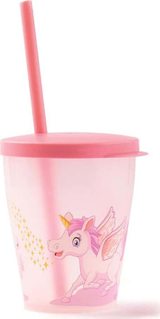 SNIPS-Bicchiere-con-Cannuccia-Unicorno-Rosa-000853