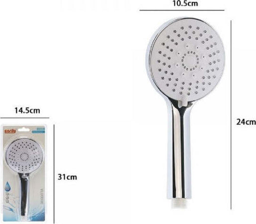 Soffione-Doccia-10.5-X-24-Cm-Doccetta-Multigetto-Doccino-Cornetta-Moderno-79363