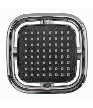 Soffione Doccia Quadrato 11x11 Cm Ugelli Fori Bagno Miscelatore Accessori 69281