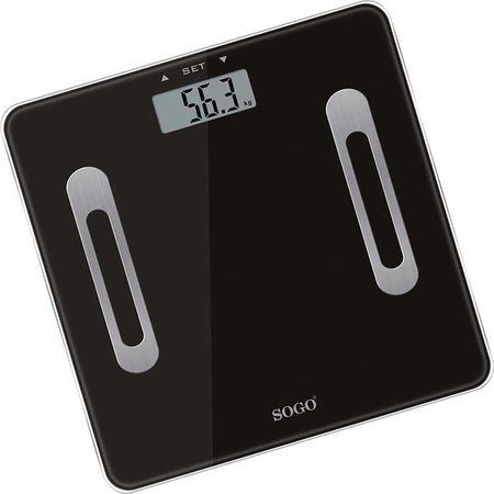 SOGO BAB-SS-3981 Bilancia da bagno elettronica con misuratore di peso - grassi - idratazione Casa e cucina/Bagno/Accessori per il bagno/Bilance/Bilance pesapersona digitali SellUp - Bassano del Grappa, Commerciovirtuoso.it