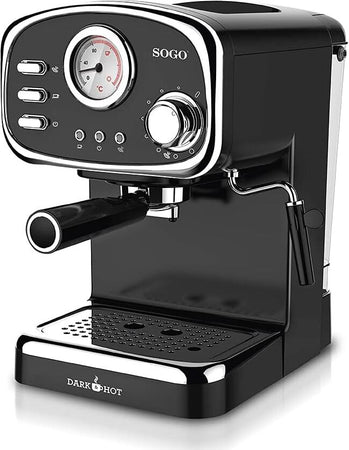 SOGO CAFFETTIERA ESPRESSO 1100W/ 1.25L / 15 bar/ 2tazze Casa e cucina/Elettrodomestici per la cucina/Macchine da caffè/Macchine combinate caffè e espresso SellUp - Bassano del Grappa, Commerciovirtuoso.it