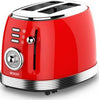 SOGO Tostapane 2 fette retrò / 850W / 6 livelli di temperatura / scongelamento e riscaldamento / rosso Casa e cucina/Elettrodomestici per la cucina/Tostapane SellUp - Bassano del Grappa, Commerciovirtuoso.it