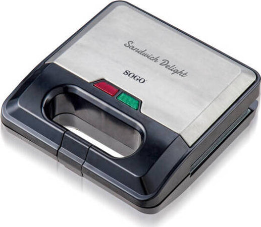 SOGO Tostapane griglia per sandwich, waffle e panini 3 in 1 750W / 2 fette / piastre intercambiabili / 22x13 / 90° Casa e cucina/Elettrodomestici per la cucina/Tostapane SellUp - Bassano del Grappa, Commerciovirtuoso.it