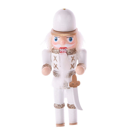 Schiaccianoci pensili per Albero di Natale in legno per decorazioni natalizie set da 3