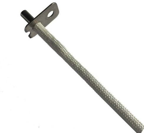 Sonda Ntc 1K A 200°C 4X40 C/Flangia 1Mt Stufe a Pellet Clam 14708008