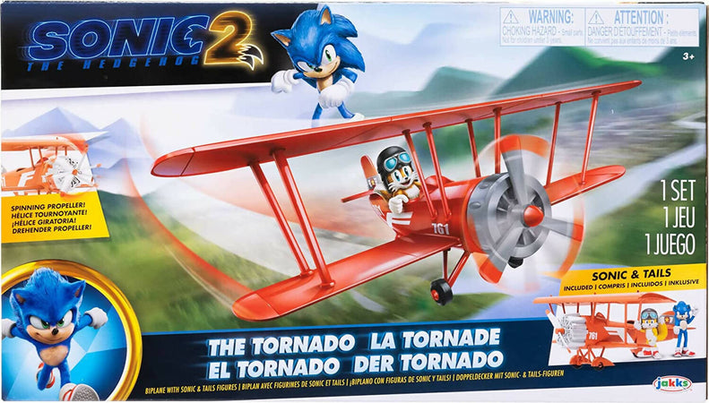 Sonic 2 Playset Aereo Tornado Gioco per Bambini Veicolo Con Sonic E Tails Giochi e giocattoli/Personaggi giocattolo/Creature fantastiche Cartoleria Deja Vu - Crotone, Commerciovirtuoso.it