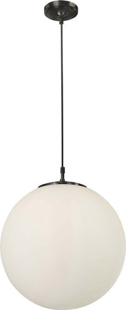 Sospensione-Contemporanea-Atomo-Acciaio-Nero-1-Luce-E27-D40Cm