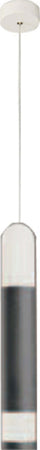 Sospensione-Contemporanea-Derby-Antracite-Led-1X5+5W