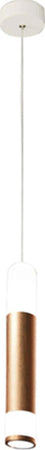 Sospensione-Contemporanea-Derby-Ruggine-Led-1X5+5W