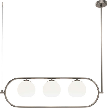 Sospensione-Contemporanea-Erich-In-Metallo-Nichel-3-Luci-E-Diffusori-Bianchi