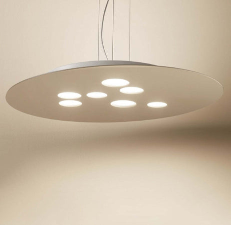 Sospensione-Gea-Luce-LUNA-S-GX53-LED-72x60-biemissione-alluminio-metacrilato-lampadario-moderno-interno