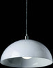 Sospensione-Illuminando-LORIS-SP-40-E27-LED-lampadario-moderno-policarbonato-bianco-lucido-cupola-calata-interno