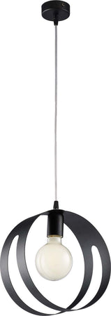 Sospensione-Moderna-1-Luce-Peter-In-Ferro-Nero-Taglio-Laser