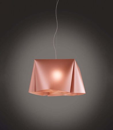Sospensione-Moderna-1-Luce-Wanda-In-Polilux-Rame-D25-Made-In-Italy