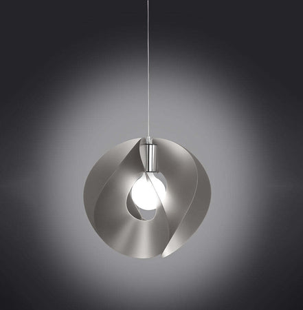 Sospensione-Moderna-A-1-Luce-Atom-In-Polilux-Silver-D45-Made-In-Italy