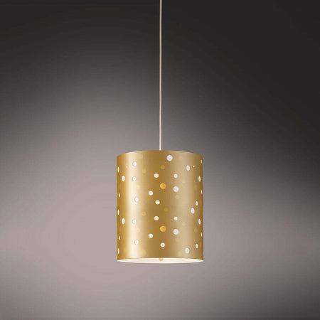 Sospensione-Moderna-A-1-Luce-Pois-Xl-In-Polilux-Bicolor-Oro-Made-In-Italy