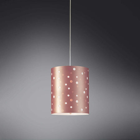 Sospensione-Moderna-A-1-Luce-Pois-Xl-In-Polilux-Bicolor-Rosa-Metallico-Made-In-Italy