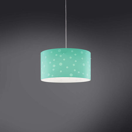 Sospensione-Moderna-A-1-Luce-Pois-Xxl-In-Polilux-Bicolor-Verde-Made-In-Italy