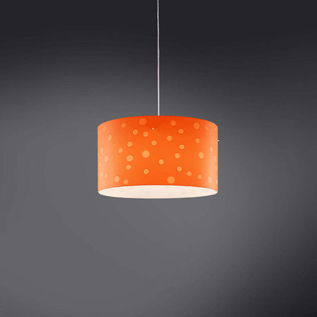 Sospensione-Moderna-A-5-Luci-Pois-Xxl-In-Polilux-Bicolor-Arancione-Made-In-Italy