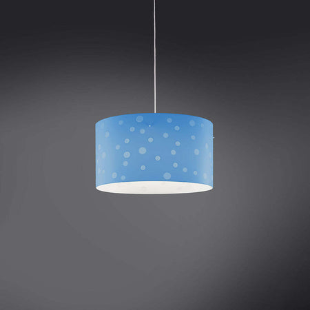 Sospensione-Moderna-A-5-Luci-Pois-Xxl-In-Polilux-Bicolor-Blu'-Made-In-Italy