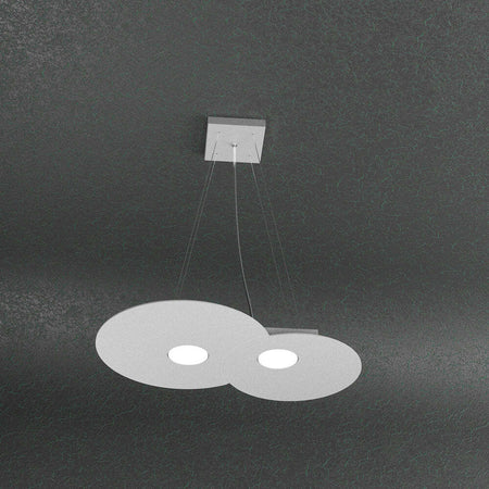 Sospensione-Moderna-Cloud-Metallo-Grigio-2-Luci-Gx53