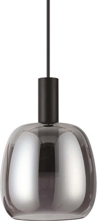 Sospensione-Moderna-Coco-1-Metallo-Fumè-Led-7W-3000K-Luce-Calda