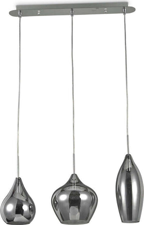 Sospensione-Moderna-Soft-Metallo-Fumè-3-Luci-E14
