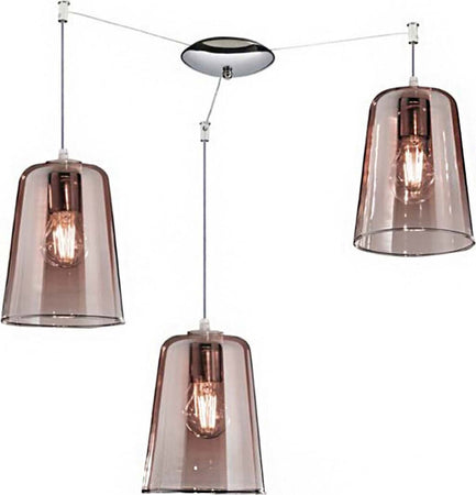 Sospensione-tripla-Top-Light-SHADED-1164CR-S3-E27-LED-vetro-colorato-lampada-soffitto-moderna