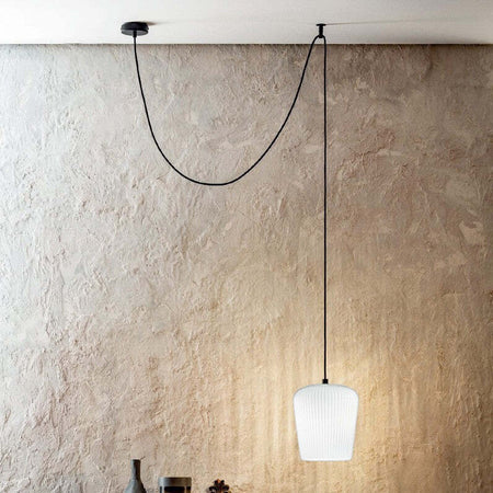 Sospensione-vetro-bianco-Gea-Luce-NUMA-DEC-E27-LED-lampada-soffitto-decentramento-classica