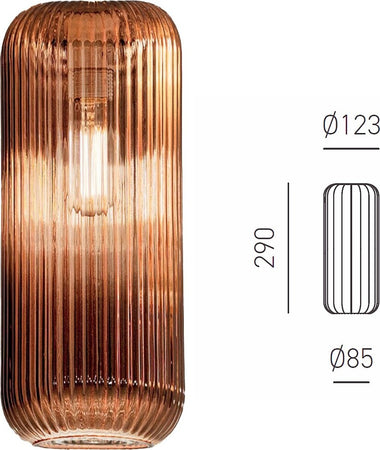 Sospensione-vetro-colorato-Gea-Luce-RAIKA-BR3-E27-LED-lampada-soffitto-decentramento-moderna