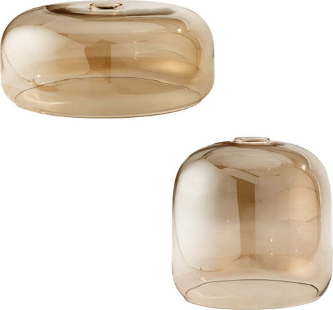 Sospensione-vetro-soffiato-ambra-Perenz-ANIMA-S5-E27-LED-lampada-soffitto-ragnatela-multiluce-classica