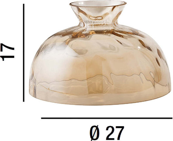 Sospensione-vetro-soffiato-Perenz-NECK-S5-E27-LED-lampada-soffitto-ragnatela-multiluce-classica