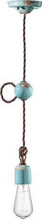 Sospensione-Vintage-Ceramica-Azzurra-1-Luce-E27