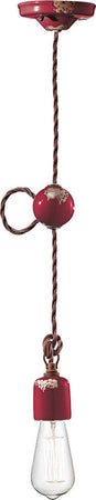 Sospensione-Vintage-Ceramica-Bordeaux-1-Luce-E27