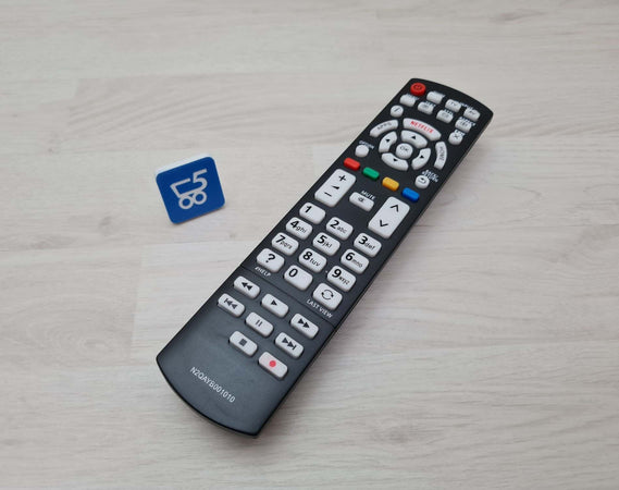 Sostitutivo Panasonic N2QAYB001010 telecomando per Panasonic LCD LED Viera Plasma TV,Compatibile con telecomando per Panasonic TV