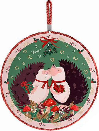 Sottopentola In Ceramica Con Disegni In Rilievo Base In Sughero Da Appendere Casa e cucina/Pentole padelle e pirofile/Accessori/Sottopentola Sogno Shop - Assisi, Commerciovirtuoso.it