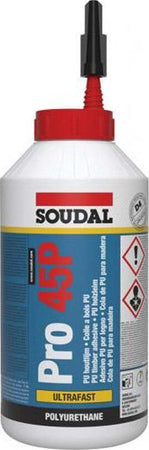 Soudal-PRO-45P---Colla-per-legno-PU-resistente-all'acqua750-gr