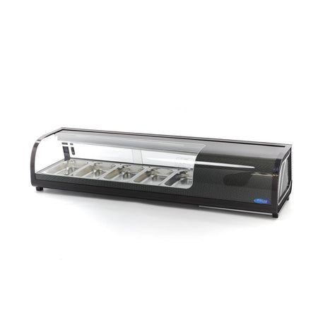 Vetrina per Sushi e Tapas - 52L - incl. 5 x 1/3 GN - Modello da Tavolo