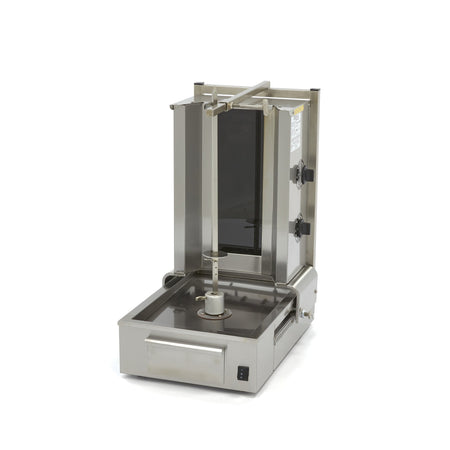 Griglia Kebab - 2 Bruciatori - 20kg di Carne - Elettrico