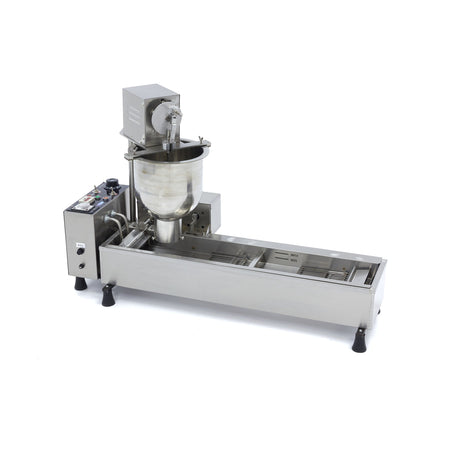 Macchina per Ciambelle - 500 Ciambelle/ora - Automatica - Friggitrice con Sistema di Rotazione