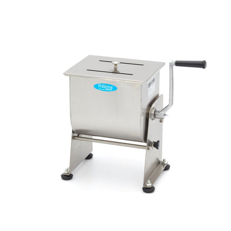 Miscelatore di Carne - 10L - 7,5kg di Carne - Vasca Inclinabile - Manuale