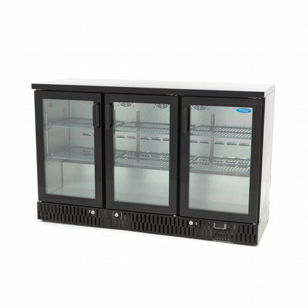 Frigo per Bevande - 3 Porte a Cerniera - 6 Ripiani Regolabili